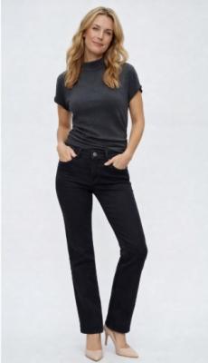 Black Comfort Waist Jeans