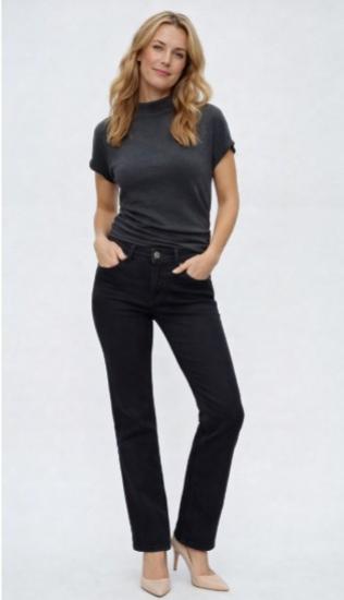 Black Comfort Waist Jeans