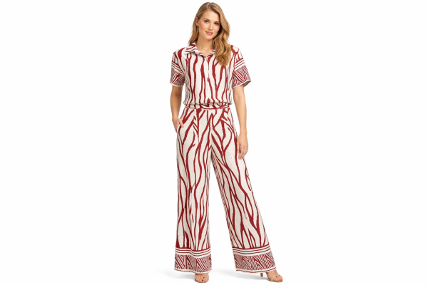 Chocolate Border 3/4 Pants