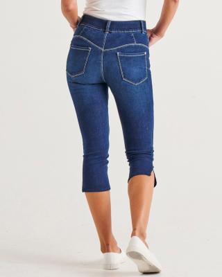 Camila Midnight Denim Crop Jeans
