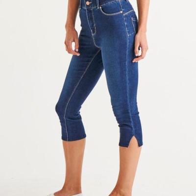 Camila Midnight Denim Crop Jeans