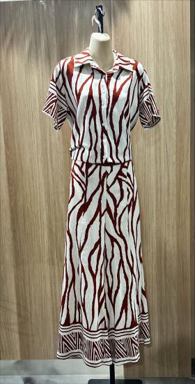 Chocolate Border 3/4 Pants