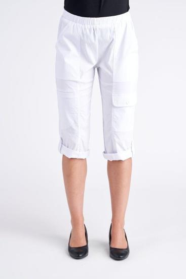White Cargo Pants