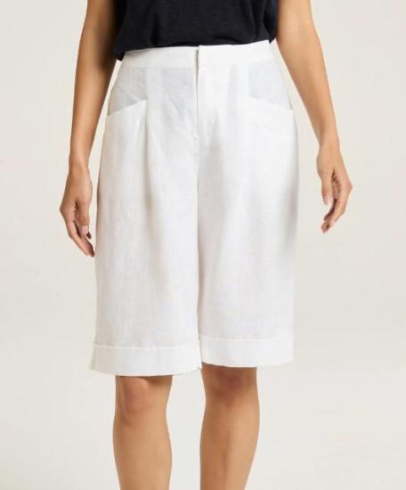 White Bermuda Shorts