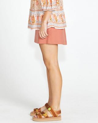 Bowie Mini Skirt Rosewood