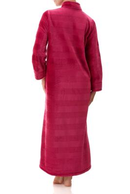 Cranberry Long Button Gown