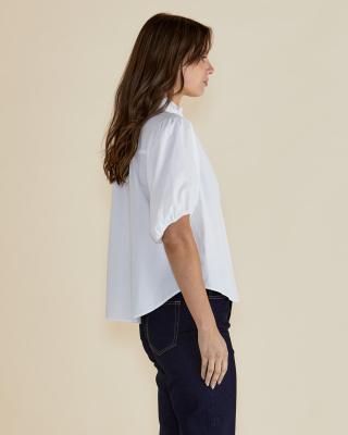 Avery White Blouse