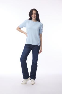 Powder Blue Knit Top