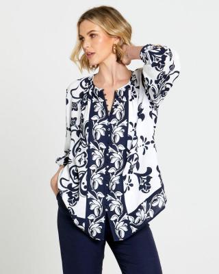 Fate + Becker Dreams Embroidered Top