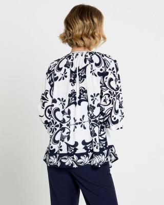 Fate + Becker Dreams Embroidered Top
