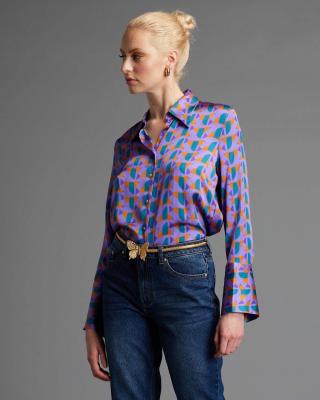 Fate + Becker Ladies Ingerno Print L/S Shirt