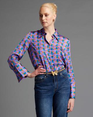 Fate + Becker Ladies Ingerno Print L/S Shirt