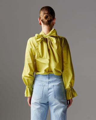 Empowered Chartreuse Top