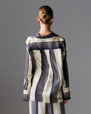 Heartstopper Navy Stripe Shirt