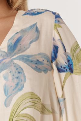 Anthea White Floral Blouse