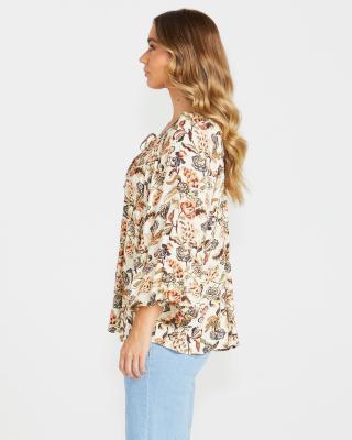 Dara Wildflower Boho Top