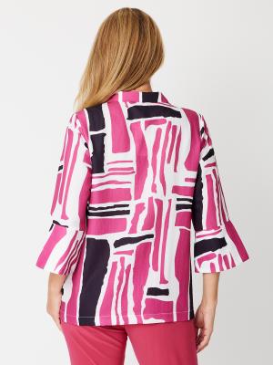 Frankie Hot Pink Zippy Shirt