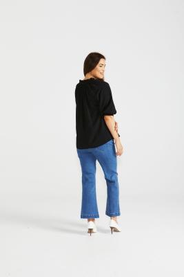 Cecilia Black Blouse