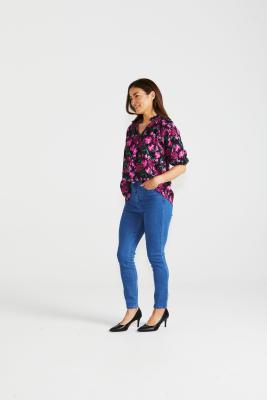 Cecilia Floral Print Blouse