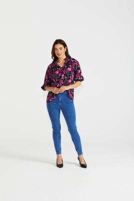 Cecilia Floral Print Blouse
