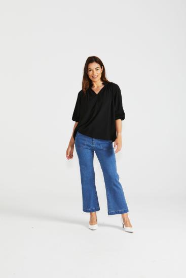 Cecilia Black Blouse