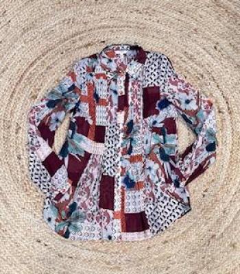 Corfu Patchwork L/S Shirt