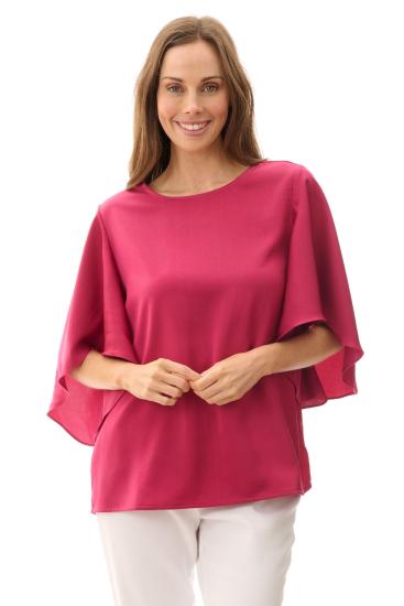 Raspberry Ladies Top