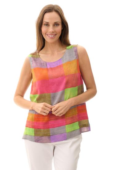 Millicent Multi Sleeveless Top