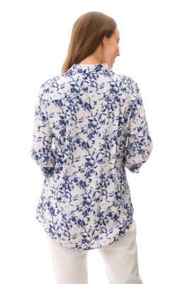 Cooma Navy 3/4 Sleeve Shirt