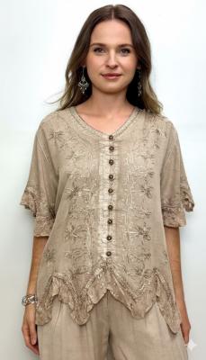 Shakira Stonewash Top