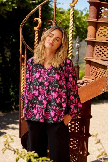 Cecilia Floral Print Blouse