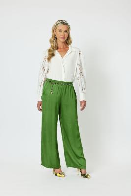 Hammock & Vine Ivory Brodie Lace Shirt