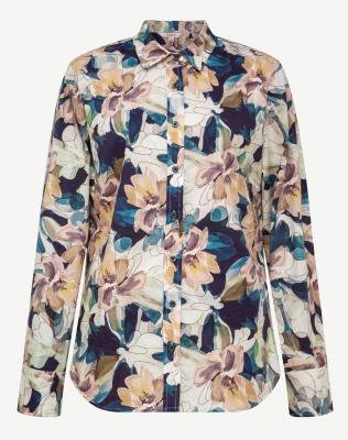 Velvet Bloom Long Sleeve Shirt