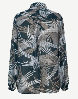 Pattern Break Long Sleeve Shirt