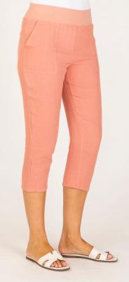 Coral Coastline Rib Pants