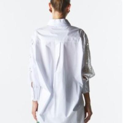 Lily Pad Ivory Broderie Shirt