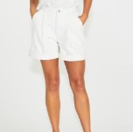 Wyatt White Denim Shorts