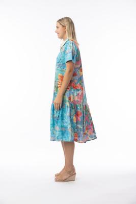 Malvinas Collar Patch Dress