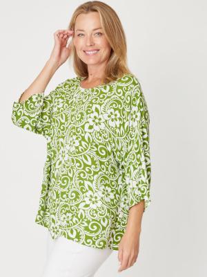 Summer Ease Green Top