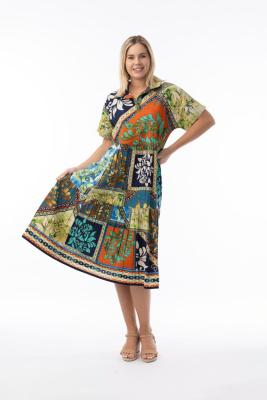 Cabo Fria Print Dress