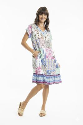 Emma Short Sleeve Shift Dress