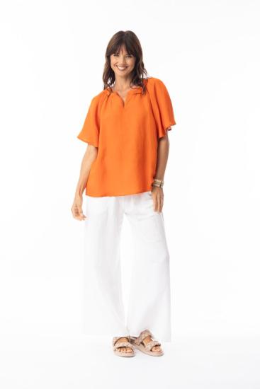 Mandarin Chinese Collar Top