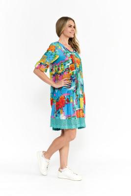 Painted Palms 1 Hannah Tunic