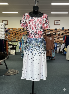 Black Label Floral Dress