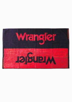 Wrangler Navy/Pink Logo Towel