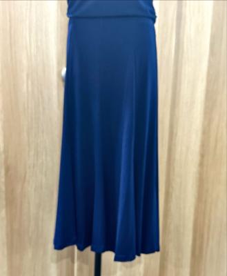 Navy Eight Panel Skirt