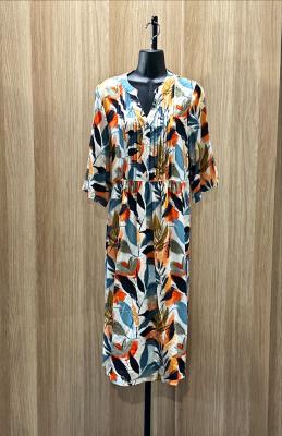 Tahiti Print Dress