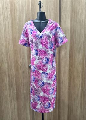 Floral Pink Print Dress