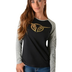 Bullzye Womens Bullring Raglan L/S T/Shirt