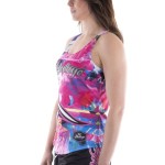 Bullzye Womens Distorted Singlet